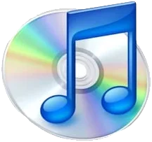 iTunes CD sticker