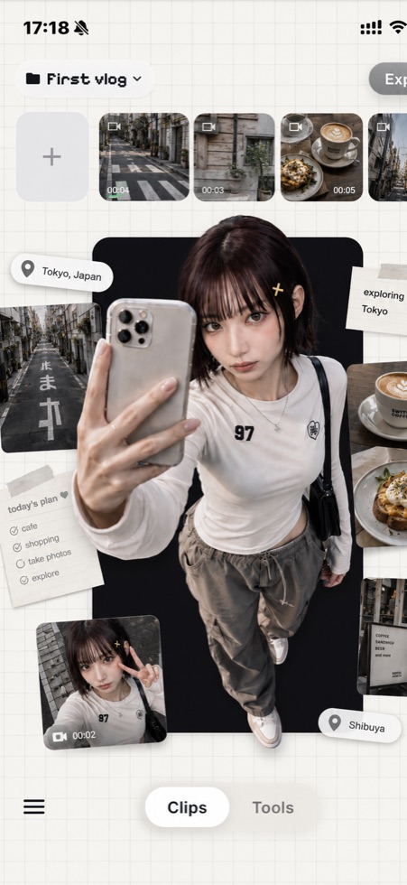 333 Clips app screenshot 1